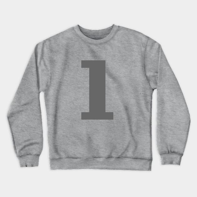 numbers Crewneck Sweatshirt by SHOP №1